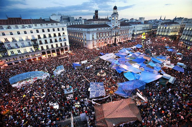 Mouvement 15 M Puerta del Sol | Madrid