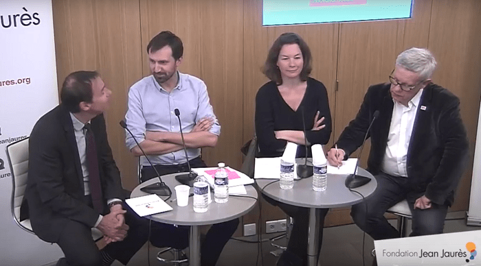Table ronde du 12 avril à la Fondation Jean Jaurès, Antoine Bézard, Pauline Véron et Loïc Blondiaux