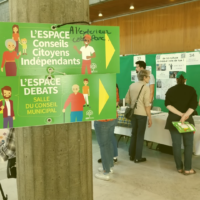 Lors du Forum des idées en 2018 à Grenoble