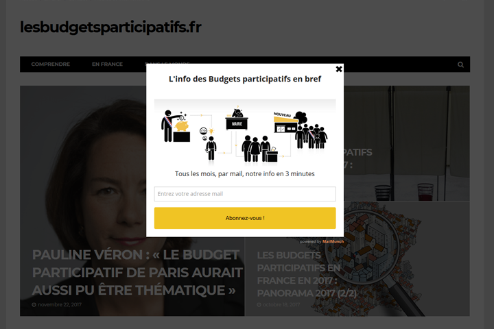 Site Sur Les Budgets Participatifs - Lesbudgetsparticipatifs.fr